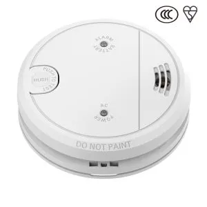 배터리가 있는 240V 연기 감지기